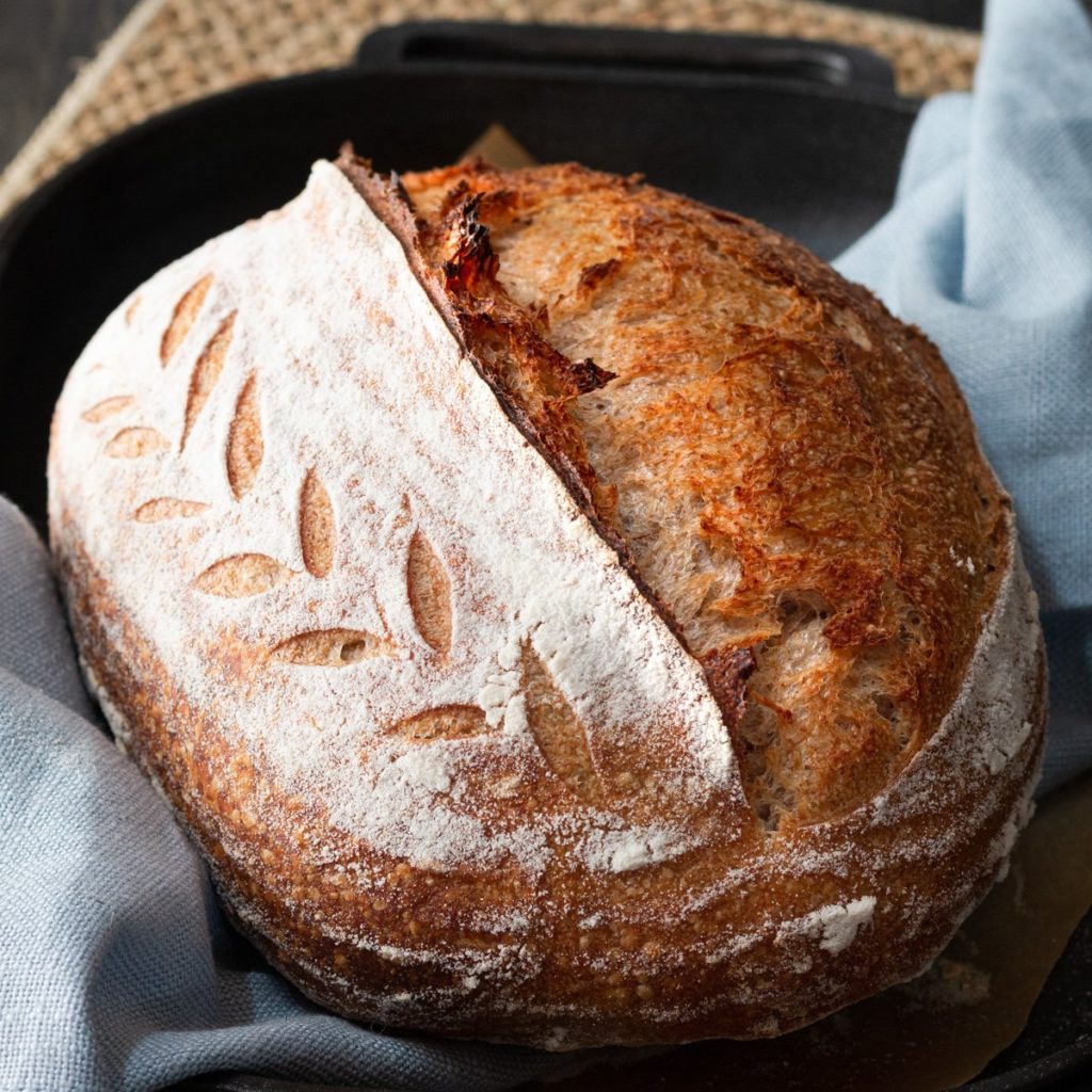 Sourdough bread: how to coil fold, stretch & fold, stretch & wrap 